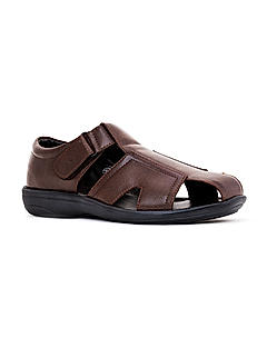 Khadim Brown Fisherman Sandal for Men