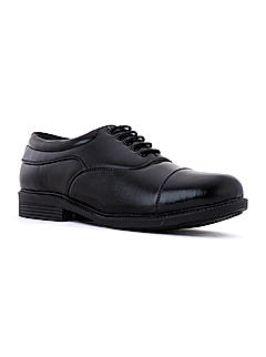 Khadim Black Leather Oxford Formal Shoe for Men