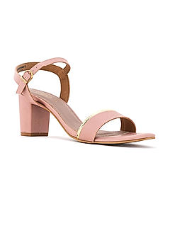 Cleo Pink Heel Sandal for Women