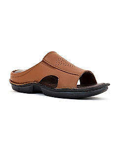 Softouch Tan Mule Sandal for Men