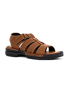 Softouch Brown Casual Sandal for Men