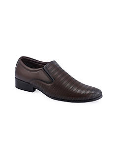 Lazard Brown Slip On Formal Shoe for Men