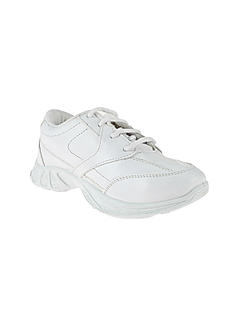 Khadim White Sneakers School Shoe for Boys (2.5-4.5 yrs)