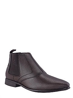 Khadim Brown Chelsea Boots Casual Shoe for Boys (8-13 yrs)