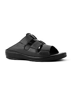 Softouch Black Mule Sandal for Men
