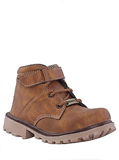 Khadim Brown Boots Casual Shoe for Boys (4-7.5 yrs)
