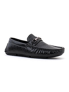 Lazard Black Loafers Casual Shoe for Men