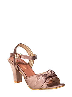 Cleo Pink Peep-Toe Heel Sandal for Women