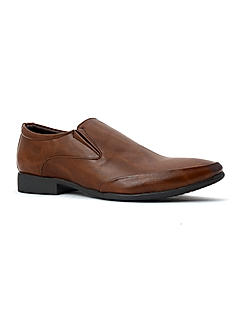 Lazard Brown Slip On Formal Shoe for Men