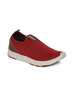 Pro Maroon Walking Sports Shoes for Women