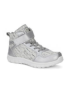 Pro Silver Casual Sneakers for Girls (4-10 yrs)