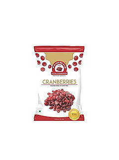 Wonderland Foods Premium Quality Dried Sliced Cranberries, 200G