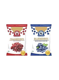 Dried Sliced Cranberries 200 gm + Dried Blueberries 150 gm