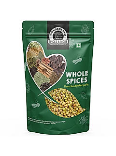 Wonderland Foods - Whole Spices Coriander (Dhania) 250g Pouch | Sabut Dhaniya | Coriander Seeds | No Added Flavour and Colour