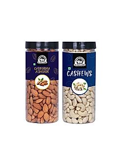 Premium Almond (500g) and Cashew (500g) 1kg Dry Fruits Combo | Dry Fruit Mix