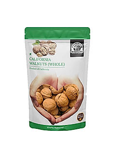 Wonderland Foods - Dry Fruits Chilean In-shell Walnuts 1Kg (Akhrot with Shells Jumbo Size)