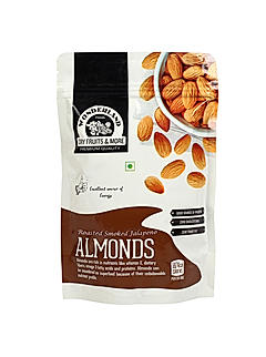 Wonderland Foods - Roasted & Flavoured with Jalapeno Seasoning California Almonds 200g Zipper Pouch Pack | Badam Giri | Nutritious & Delicious High in Fiber & Boost Immunity | Real Nuts | Gluten Free