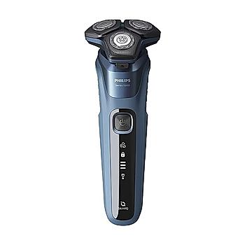 Electric Shaver-  SenseIQ Technology Power Adapt Sensor | 360D Flexing heads Integrated pop up trimmer I 90K cutting action per minute |Wet & Dry Shave | S5582/20
