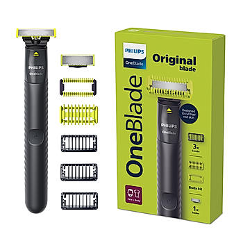 OneBlade- | Hybrid Trimmer, Shaver and Body Groomer with Dual Protection Technology | No Nicks and Cuts as Blade Never Touches Skin I QP1624/10