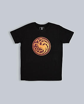 White Dragon and Tiger Shirt - House of the Dragon