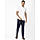 Navy Solid Regular Fit Trousers