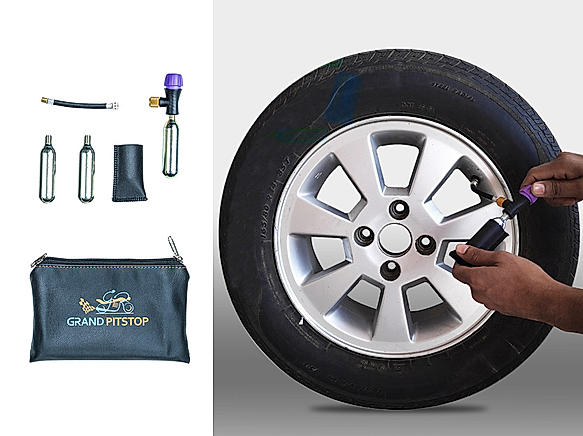 Universal Tyre Inflation Kit