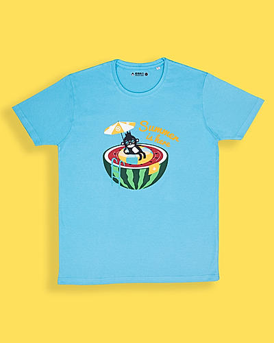 T Shirt - Summer is Here Blue S