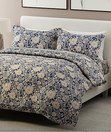 Siesta 100% Cotton 200 TC Floral Print King Bedsheet with 2 Pillow Covers