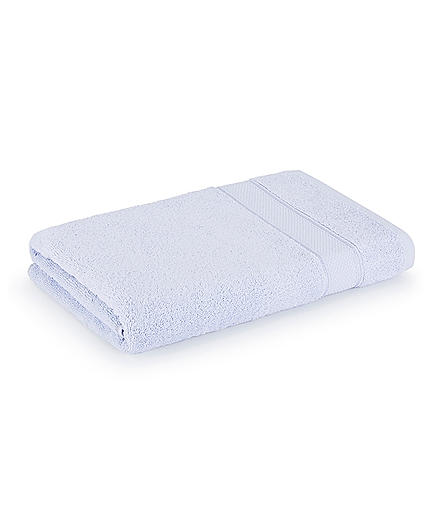 Luxe Loom 100% Cotton 550 GSM Bath Towel - Country Air (Light Blue)