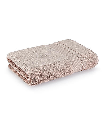 Platinum Pulse 100% Cotton 625 GSM Bath Towel - Grey Mushroom