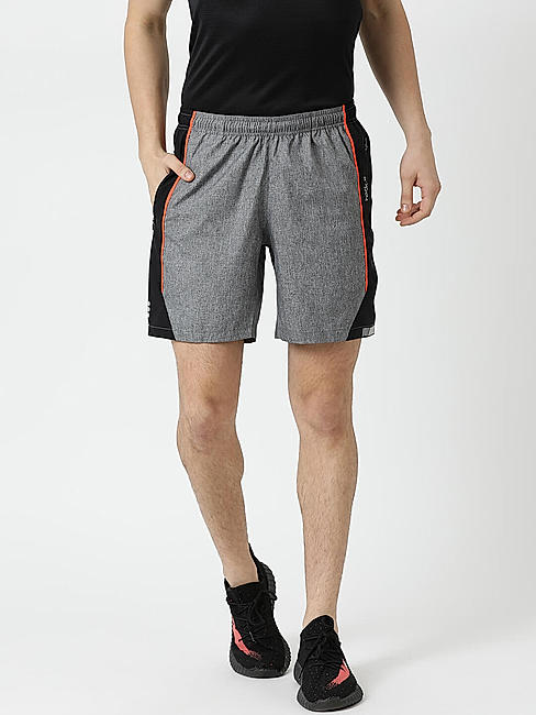 Rock.it Grey Regular Fit Shorts