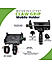 Claw Grip Aluminium Mobile Holder Mount with Charger - Black