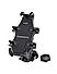 4-Sided Grip Mobile Holder with Anti Theft Handlebar Mount