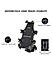 4-Sided Grip Mobile Holder with Anti Theft Handlebar Mount