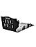ALUMINIUM SUMPGUARD - Black for Royal Enfield - SCRAM 411