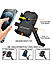 Cool Grip B2 Bike Mirror Mount Mobile Holder - One Click Locking - Black