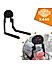 GRAND PITSTOP Backrest Stand for HARLEY DAVIDSON X 440 Black