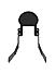 GRAND PITSTOP Backrest Stand for HARLEY DAVIDSON X 440 Black