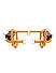 CRASH GUARD (PAIR) - Orange for KTM DUKE 200 Gen 2