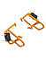 CRASH GUARD (PAIR) - Orange for KTM DUKE 200 Gen 2