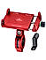 Claw Grip Aluminium Mobile Holder Mount - Red