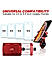 Claw Grip Aluminium Mobile Holder Mount - Red