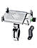 Claw Grip Aluminium Mobile Holder Mount - Silver