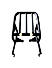 Extended Top Rack-Carrier without Plate, compatible with Pillion Backrest For Royal Enfield Himalayan-Black