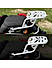Extended Top Rack-Carrier with Plate, compatible with Pillion Backrest For Royal Enfield Himalayan-Silver