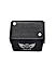 FRONT FLUID RESERVOIR COVER - Black for Bajaj - DOMINAR 250