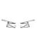 FOG LIGHT MOUNT - Silver for Royal Enfield - INTERCEPTOR