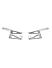 FOG LIGHT MOUNT - Silver for Royal Enfield - SCRAM 411