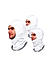 Face Mask for Bike, Ski, Cycling, Running, Hiking - White
