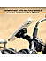 Quick Lock GEN-1 with in-built MAGNETIC LOCK Technology Handlebar Motorcycle Mobile Holder